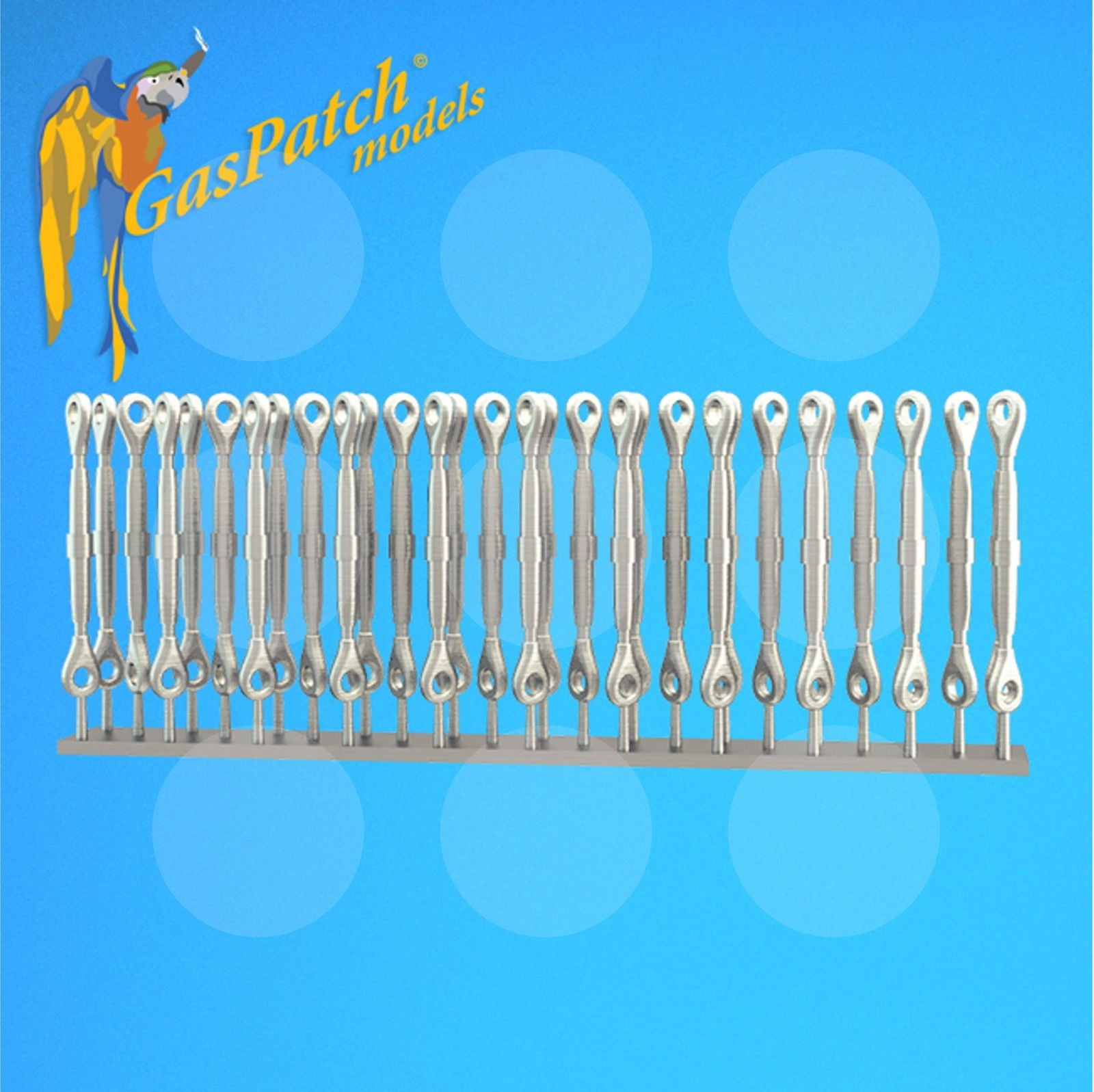 Gaspatch Models - Metal Turnbuckles Type C - 1/32 scale - 12-32006