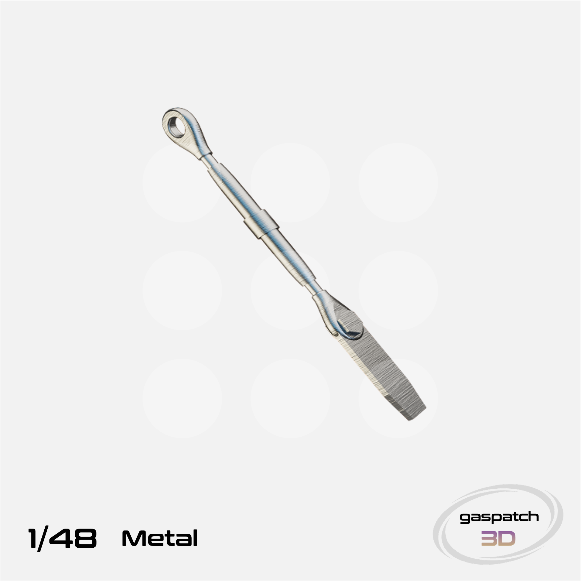 Gaspatch Models - Metal Turnbuckles Type B - 1/48 scale - 12-48008 - Gothaforce