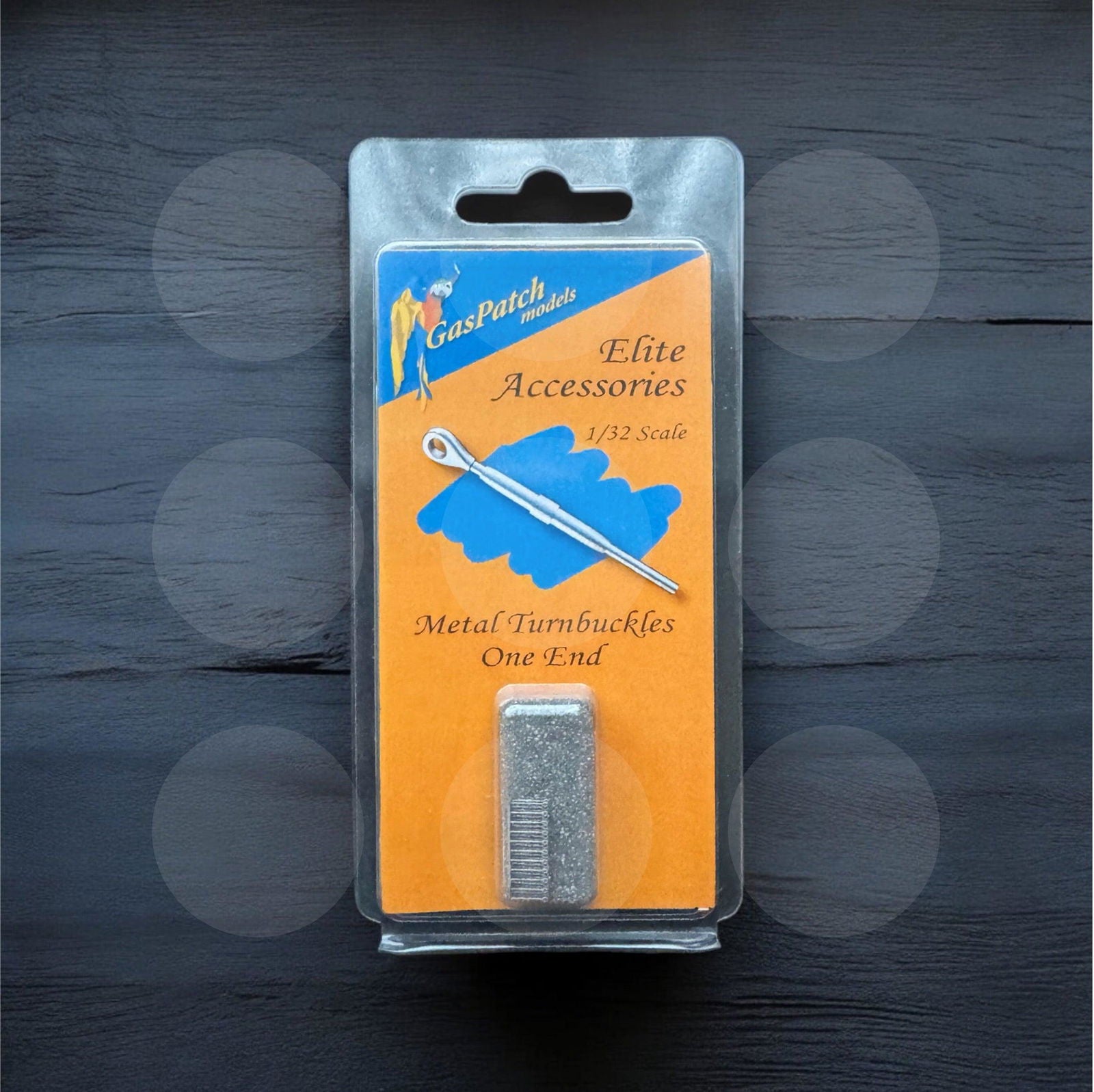 Gaspatch Models - Metal Turnbuckles Type One End - 1/32 scale - 13-32014