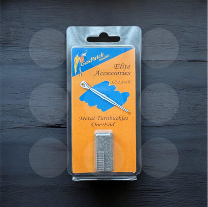 Gaspatch Models - Metal Turnbuckles Type One End - 1/32 scale - 13-32014
