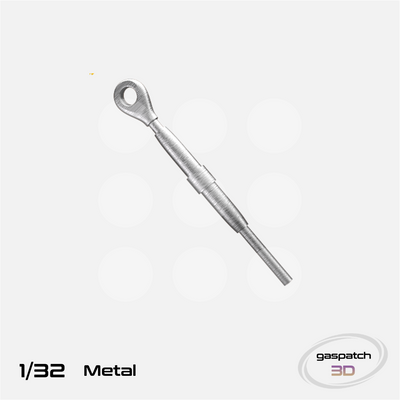 Gaspatch Models - Metal Turnbuckles Type One End - 1/32 scale - 13-32014 - Gothaforce