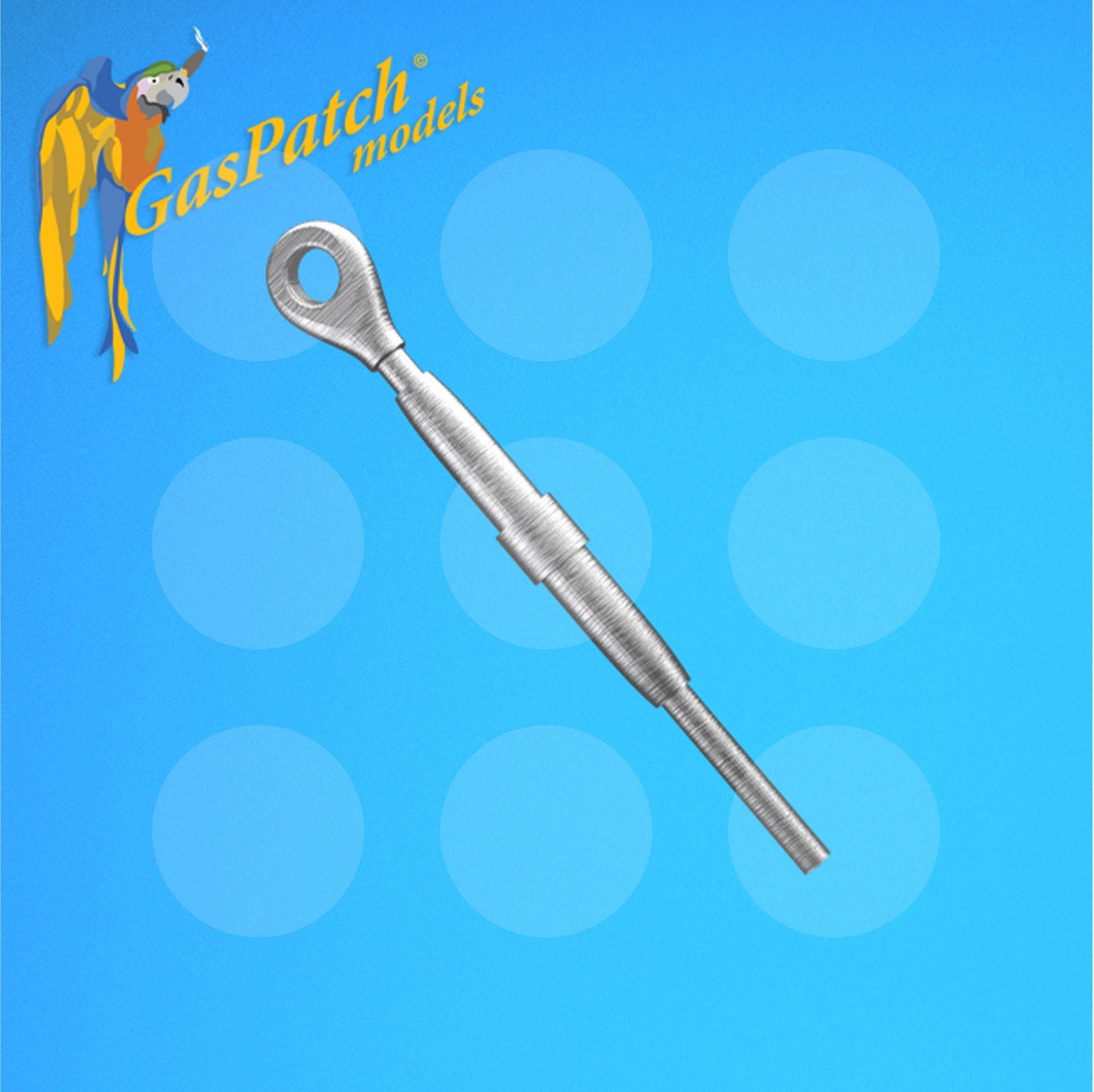 Gaspatch Models - Metal Turnbuckles Type One End - 1/32 scale - 13-32014