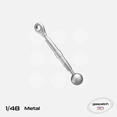Gaspatch Models- Metal Turnbuckles Type Albatros - 1/48 scale - 13-48010 - Gothaforce