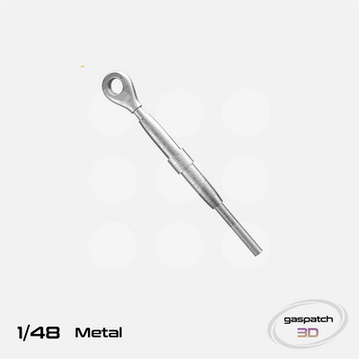 Gaspatch Models - Metal Turnbuckles Type One End - 1/48 scale - 13-48015 - Gothaforce