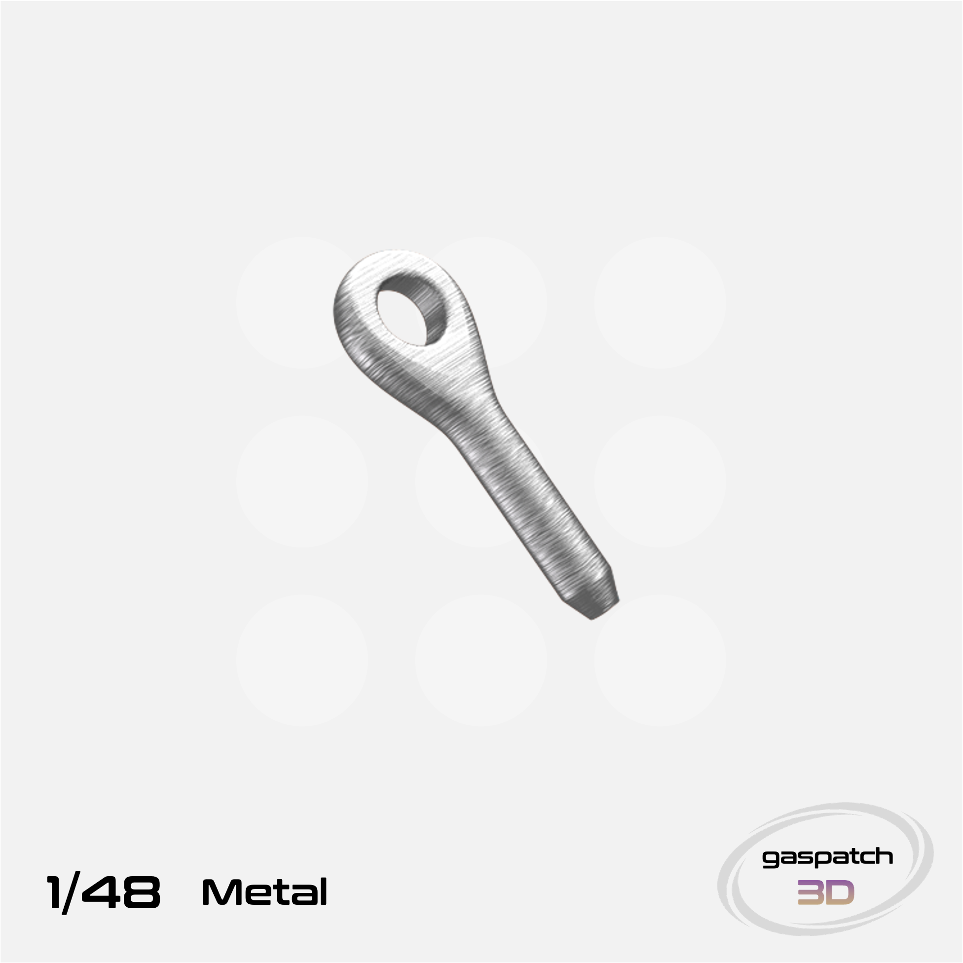 Gaspatch Models - Metal Turnbuckles Anchor Points - 1/48 scale - 13-48017 - Gothaforce
