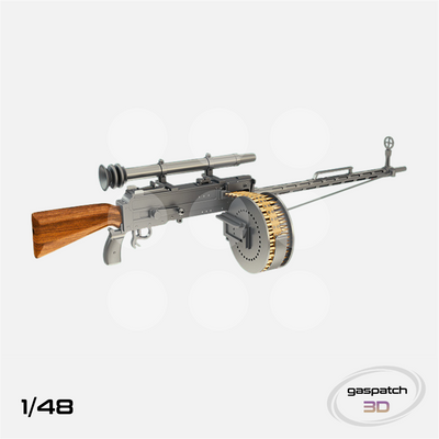 Gaspatch Models - Parabellum LMG 14/17 Machine Gun - 1/48 scale - 15-48071 - Gothaforce