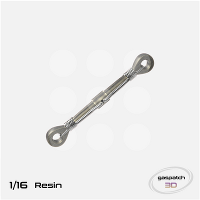 Gaspatch Models - Resin Turnbuckles Type C - 1/16 scale - 16-16092 - Gothaforce