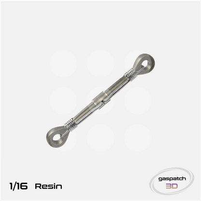 Gaspatch Models - Resin Turnbuckles Type C - 1/16 scale - 16-16092 - Gothaforce
