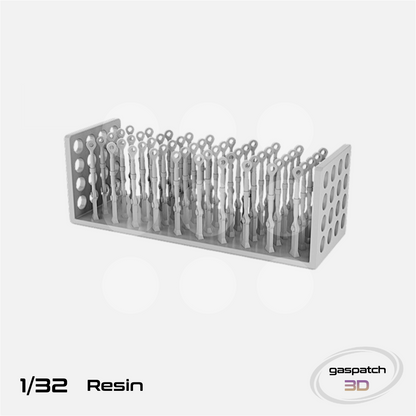 Gaspatch Models - Resin Turnbuckles Type B - 1/32 scale - 18-32133 - Gothaforce
