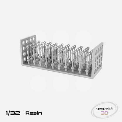 Gaspatch Models - Resin Turnbuckles Type Albatros - 1/32 scale - 18-32135 - Gothaforce