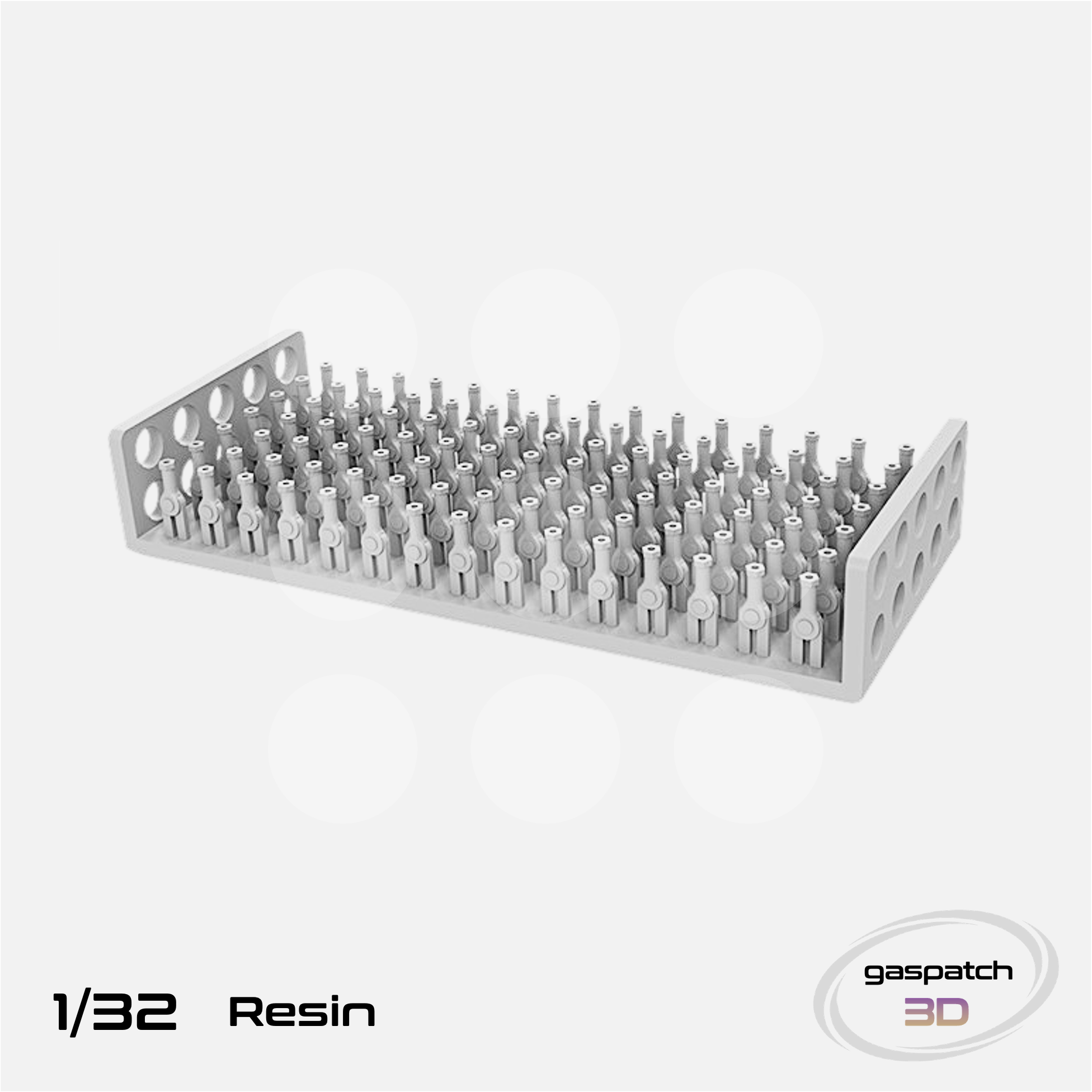 Gaspatch Models - Resin Turnbuckles Type RAF Late - 1/32 scale - 18-32138 - Gothaforce