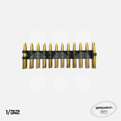 Gaspatch Models - Flexible Ammo Belt Cal .50 300mm long - 1/32 scale - 18-32147 - Gothaforce