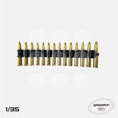 Gaspatch Models - Flexible Ammo Belt Cal .30 300mm long - 1/35 scale - 18-35149 - Gothaforce