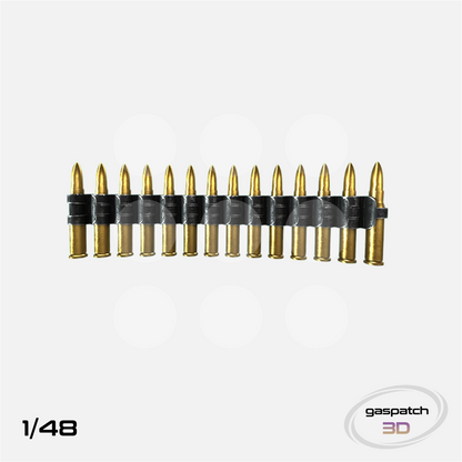 Gaspatch Models - Flexible Ammo Belt Cal .30 300mm long - 1/48 scale - 18-48143 - Gothaforce