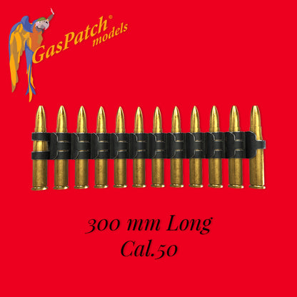 Gaspatch Models - Flexible Ammo Belt Cal 50 300mm long - 1/48 scale - 18-48144