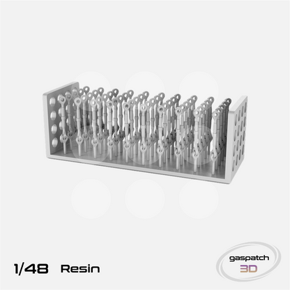 Gaspatch Models - Resin Turnbuckles Type A - 1/48 scale - 19-48161 - Gothaforce