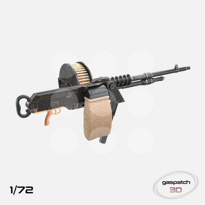 Gaspatch Models - Hotchiss M1914 Machine Gun - 1/72 scale - 19-72186 - Gothaforce