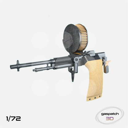 Gaspatch Models - Hotchiss M1909 Machine Gun - 1/72 scale - 19-72187 - Gothaforce