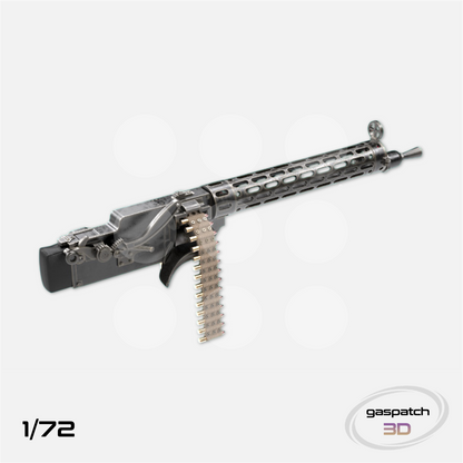 Gaspatch Models - Spandau LMG 08/15 Extended Loading Handle Fokker version Machine Gun - 1/72 scale - 19-72202 - Gothaforce