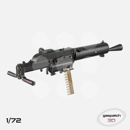 Gaspatch Models - Schwarzlose 07-12 Full Jacked Machine Gun - 1/72 scale - 19-72217 - Gothaforce