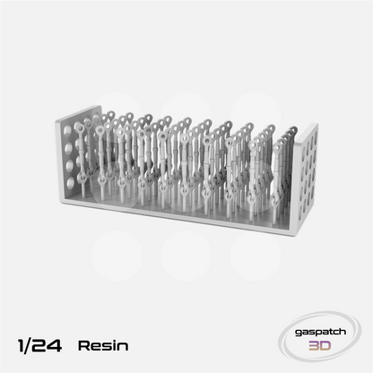 Gaspatch Models - Resin Turnbuckles Type A - 1/24 scale - 20-24226 - Gothaforce