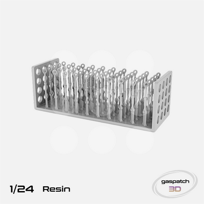 Gaspatch Models - Resin Turnbuckles Type B - 1/24 scale - 20-24227 - Gothaforce