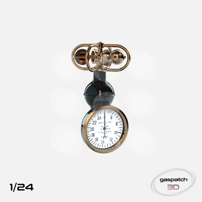 Gaspatch Models - German WWI Airspeed Indicator - 1/24 scale - 20-24232 - Gothaforce