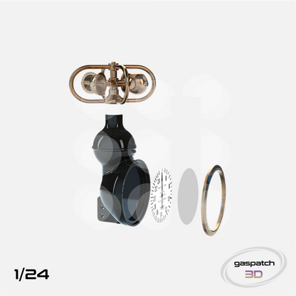 Gaspatch Models - German WWI Airspeed Indicator - 1/24 scale - 20-24232 - Gothaforce