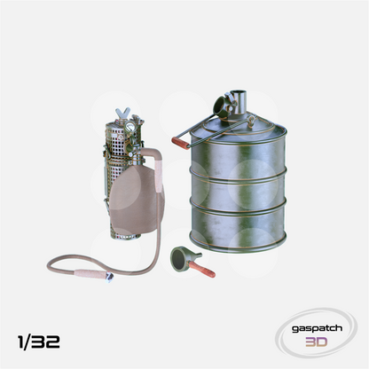 Gaspatch Models - WWI German Oxygen Generator A&H Small - 1/32 scale - 23-32318 - Gothaforce