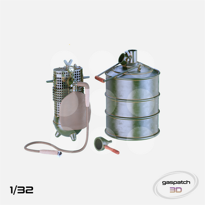 Gaspatch Models - WWI German Oxygen Generator A&H Medium - 1/32 scale - 23-32319 - Gothaforce