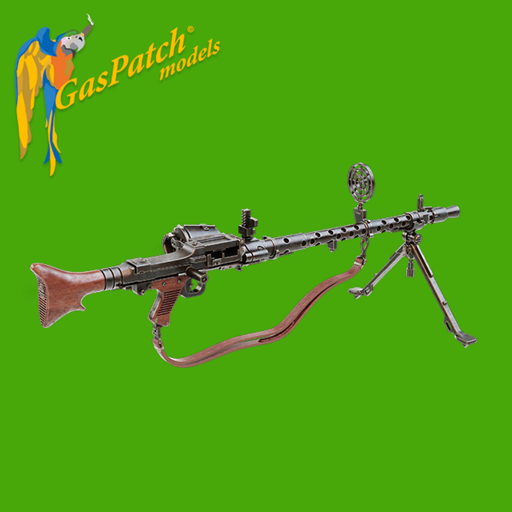 Gaspatch Models - MG 34 Early Version Milled Drum Magazine - 1/35 scale  23-35269