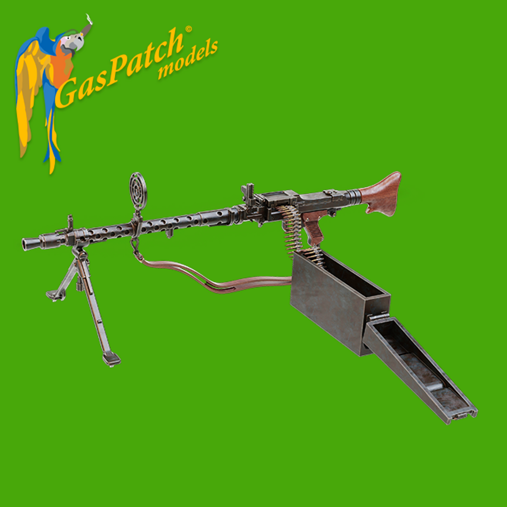 Gaspatch Models - MG 34 Early Version Milled Feed Cover - 1/35 scale - 23-35270