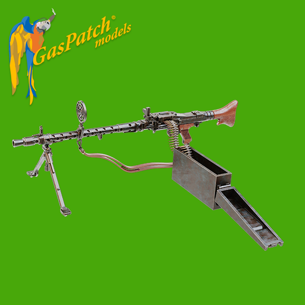Gaspatch Models - MG 34 Main Version with Ammo Belt - 1/35 scale - 23-35275