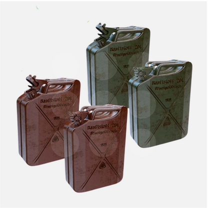 1/35 Jerry Cans - German Fuel ABP & Schwelm 1939