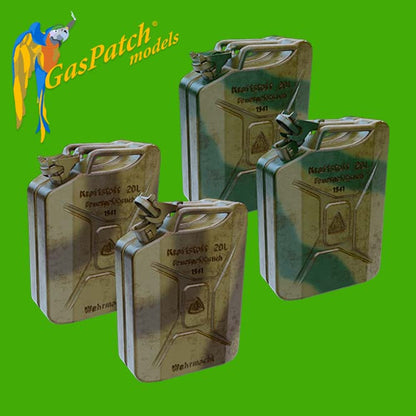 Gaspatch Models - German Fuel Jerry Cans ABP & Schwelm 1941 - 1/35 scale - 23-35288