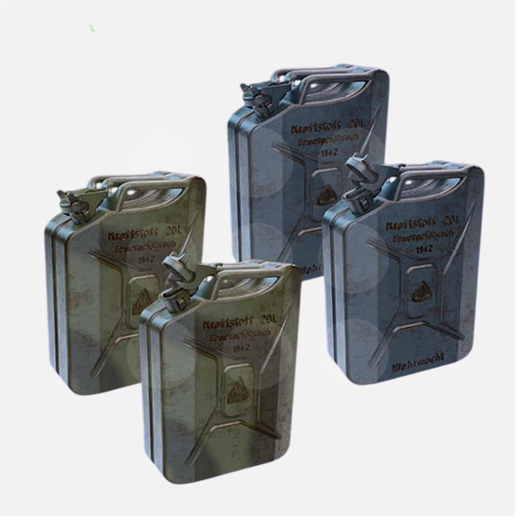 1/35 Jerry Cans - German Fuel ABP & Schwelm 1942