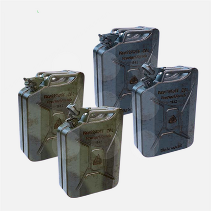 1/35 Jerry Cans - German Fuel ABP & Schwelm 1942