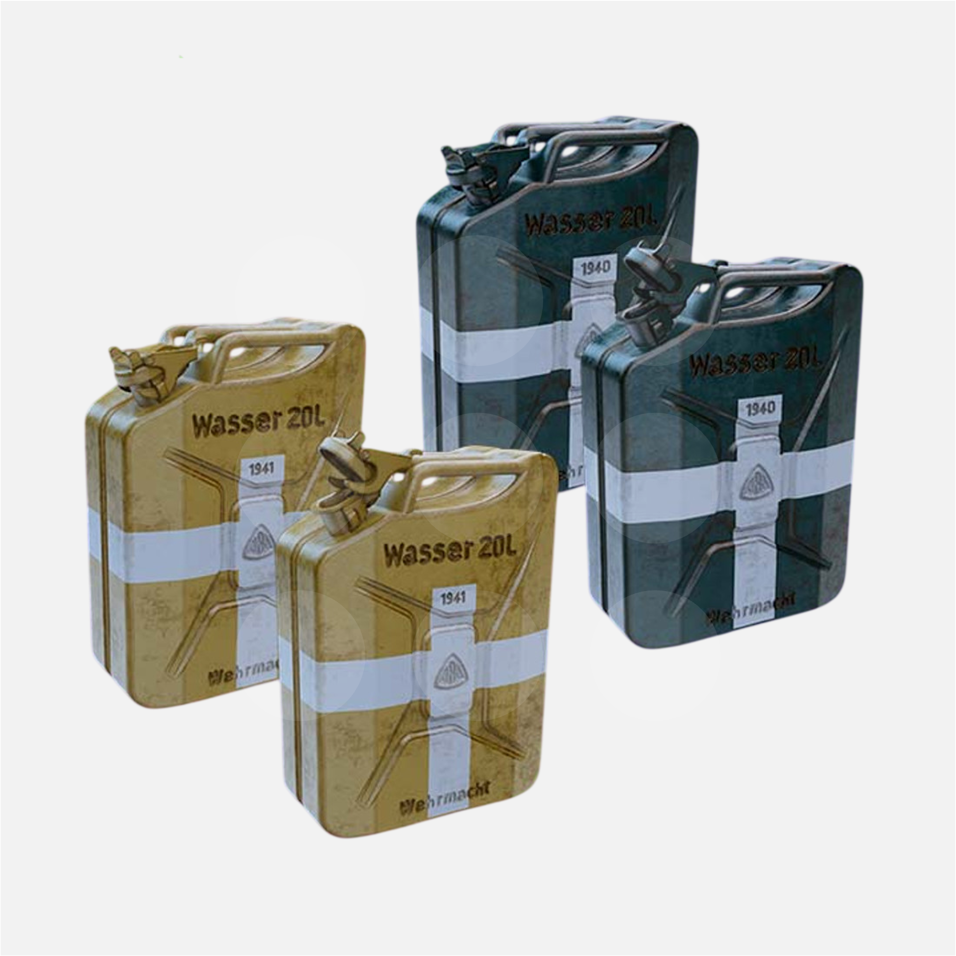 1/35 Jerry Cans - German Water ABP 1940-1941