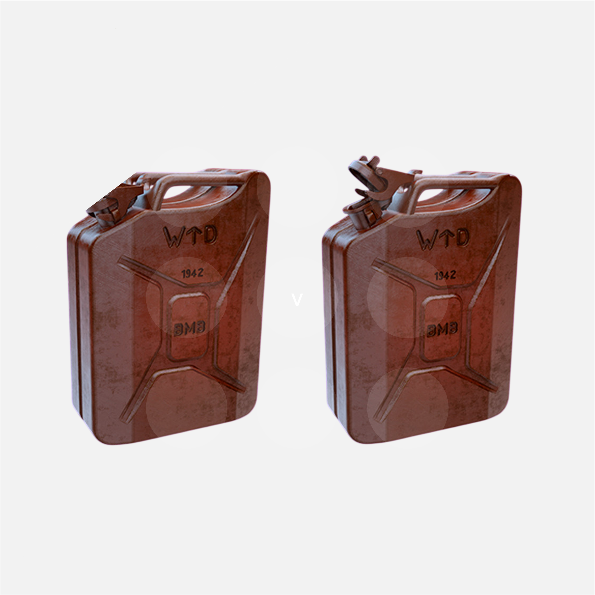 1/35 Jerry Cans - British Fuel 1942