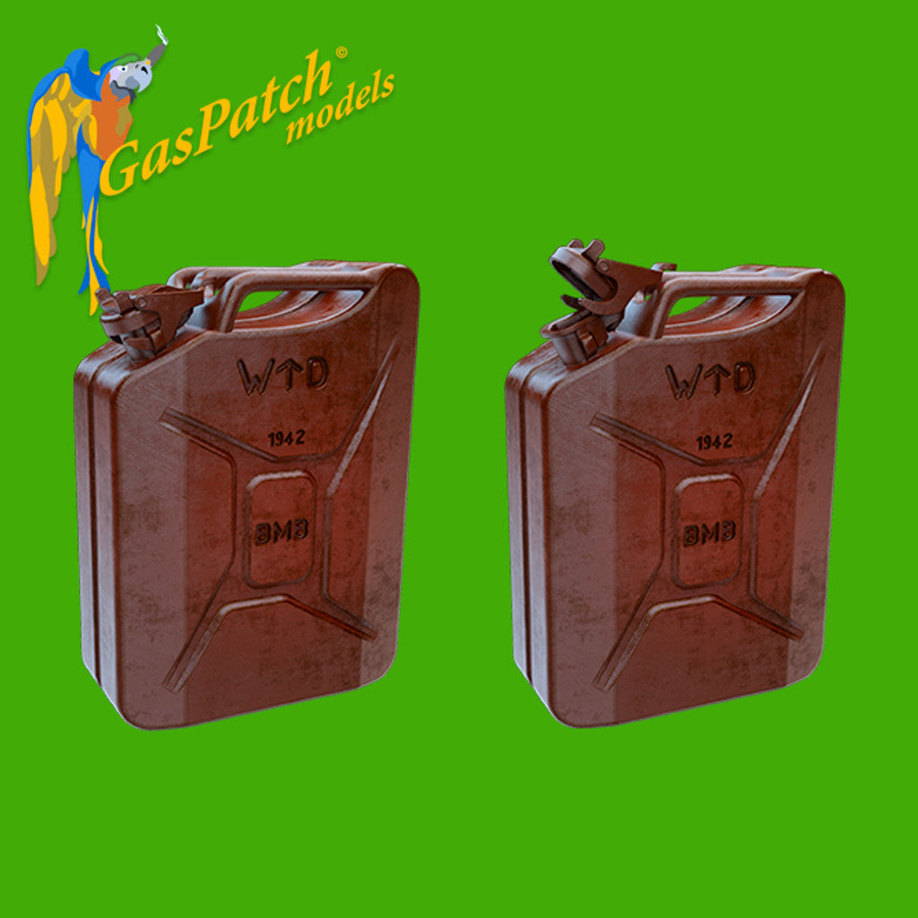 Gaspatch Models - British Fuel Jerry Cans 1942 - 1/35 scale - 23-35294