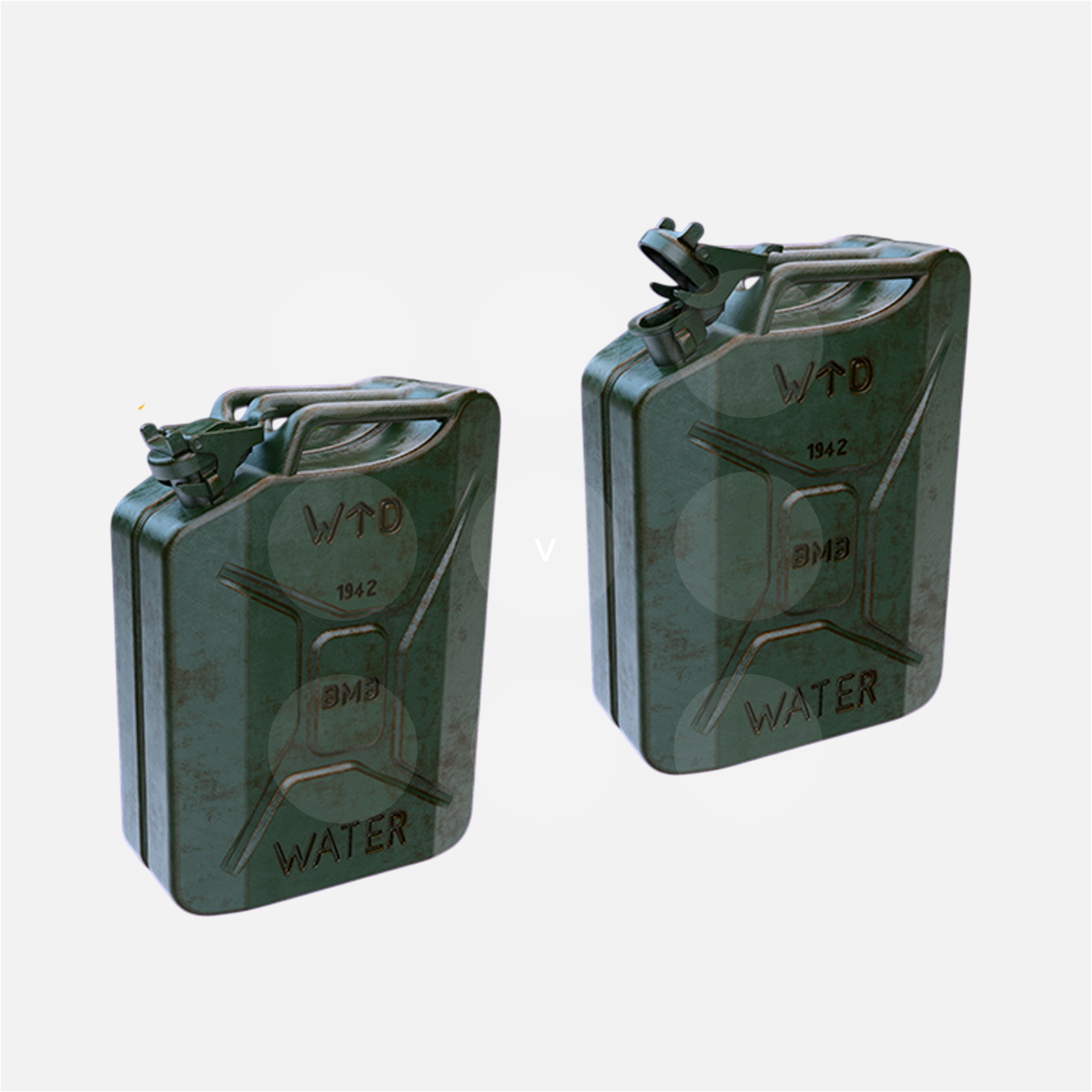 1/35 Jerry Cans - British Water 1942