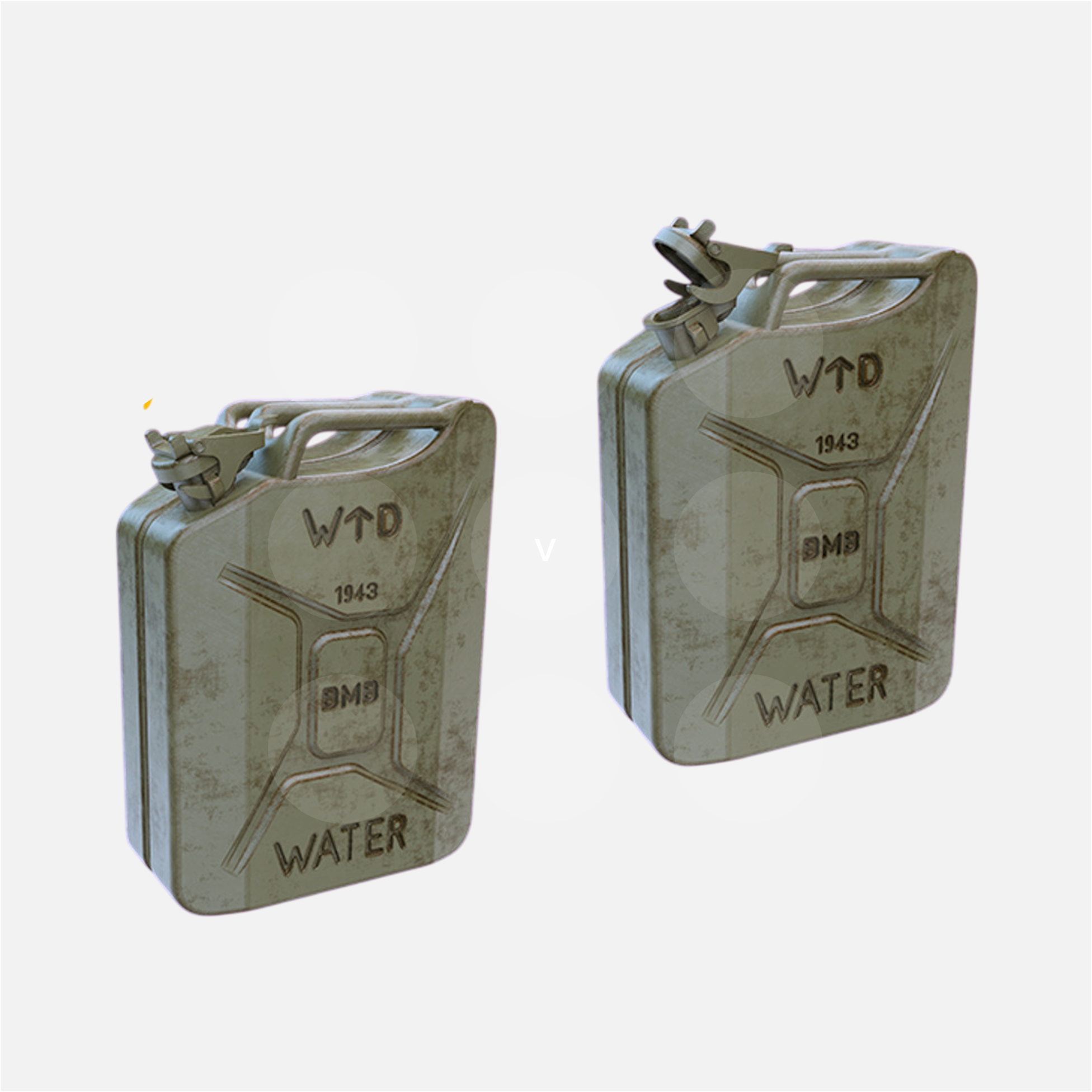 1/35 Jerry Cans - British Water 1943