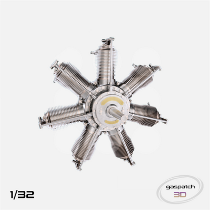 Gaspatch Models - Gnome 7 Lambda Engine - 1/32 scale - 24-32329 - Gothaforce