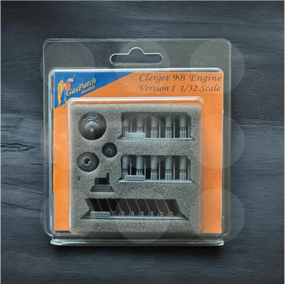 Gaspatch Models - Clerget 9B Version I Engine - 1/32 scale - 24-32332