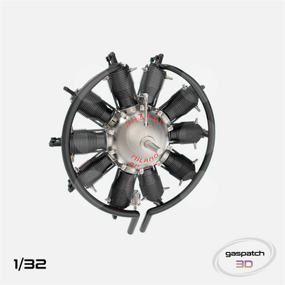 Gaspatch Models - Anzani 10 Engine - 1/32 scale - 24-32339 - Gothaforce