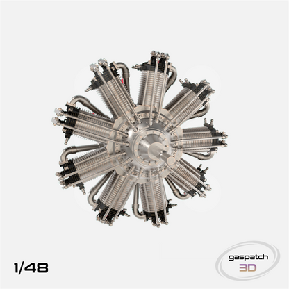 Gaspatch Models - Bentley Br.1 Engine - 1/48 scale - 25-48343 - Gothaforce