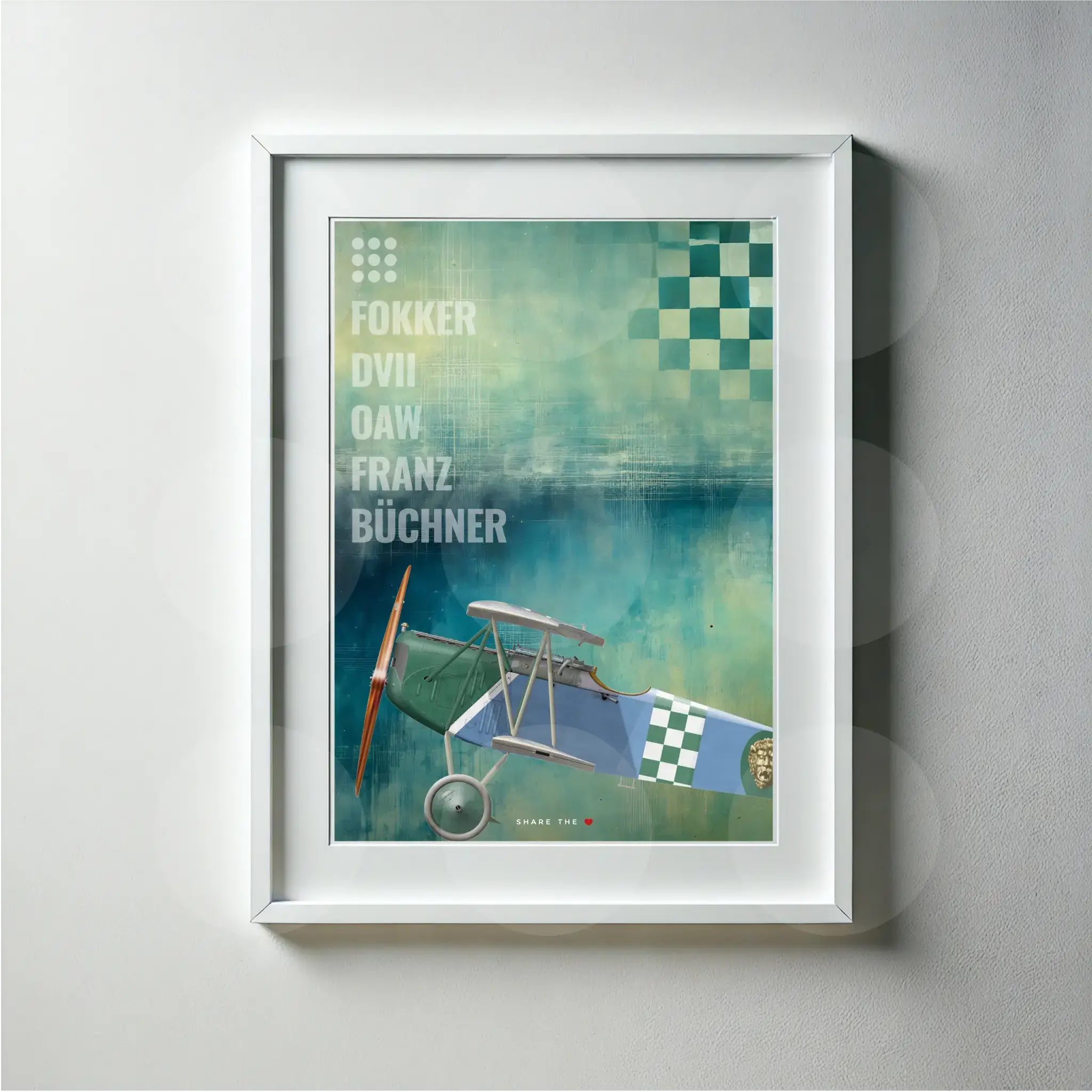 Gothaforce A2 Billboard Fokker D.VII OAW Franz Büchner