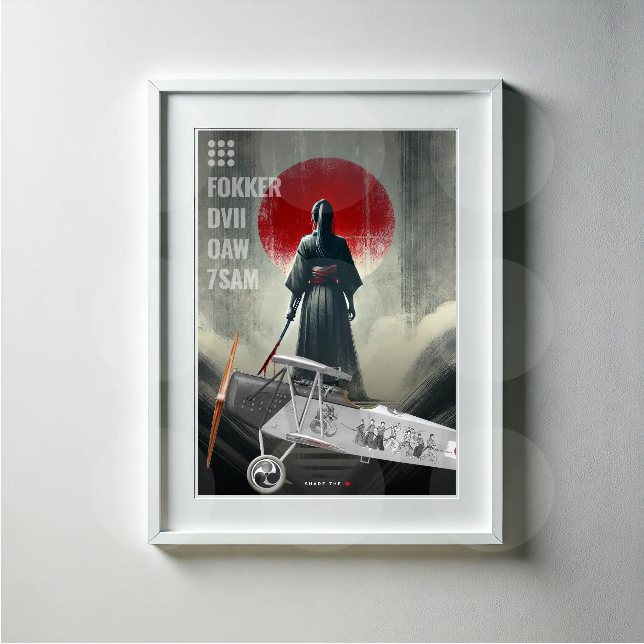 Gothaforce A2 Billboard Fokker D.VII OAW Seven Samurai