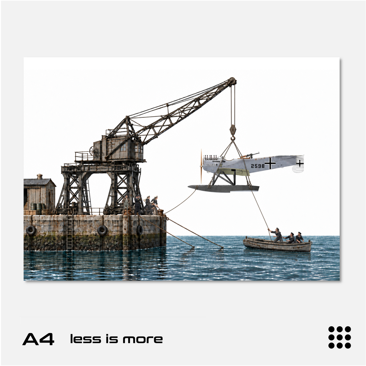 Gothaforce - A4 Art - G-File Less Is More - GFAPA4B00101 - Gothaforce