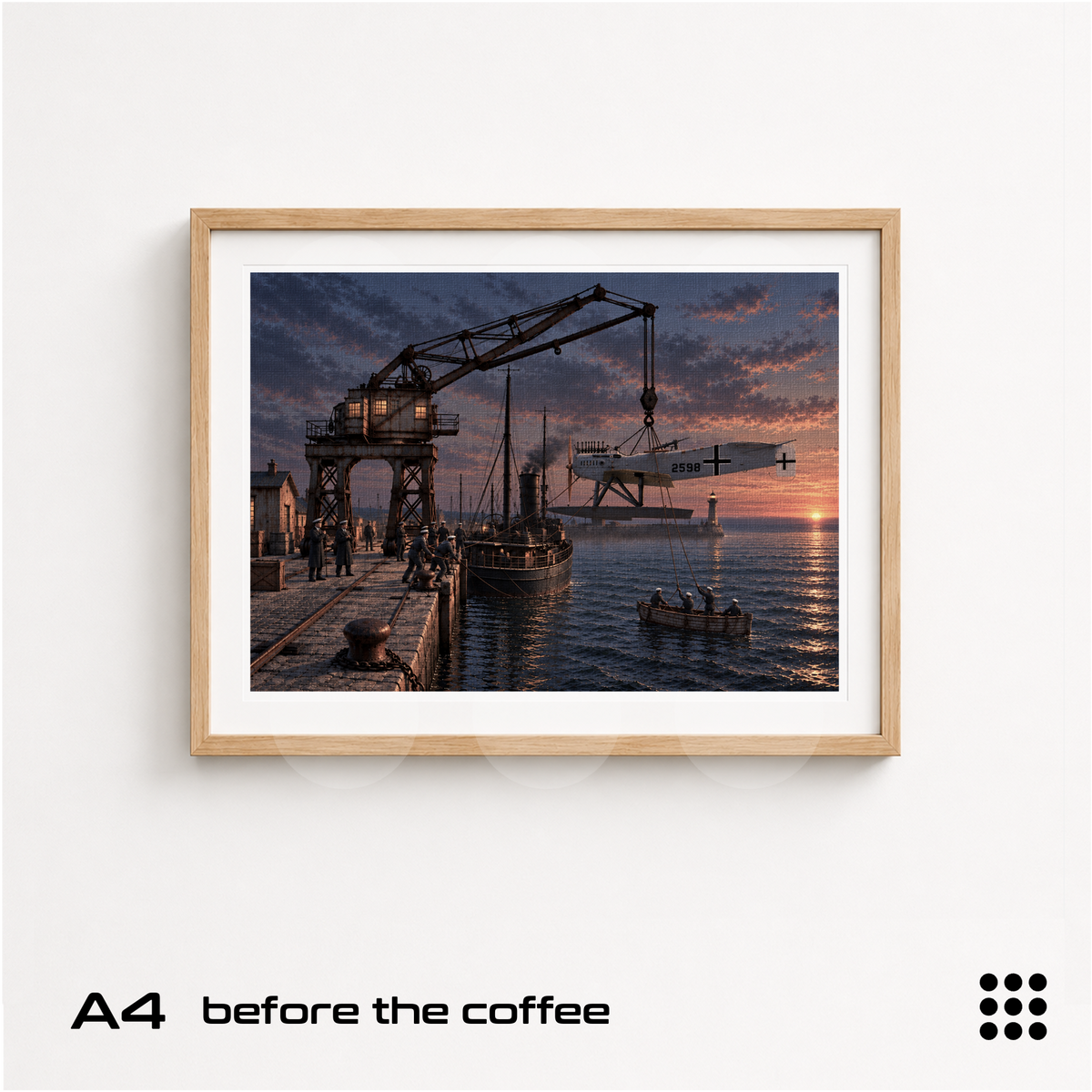 Gothaforce - A4 Art - G-File Before The Coffee - GFAPA4B00106 - Gothaforce